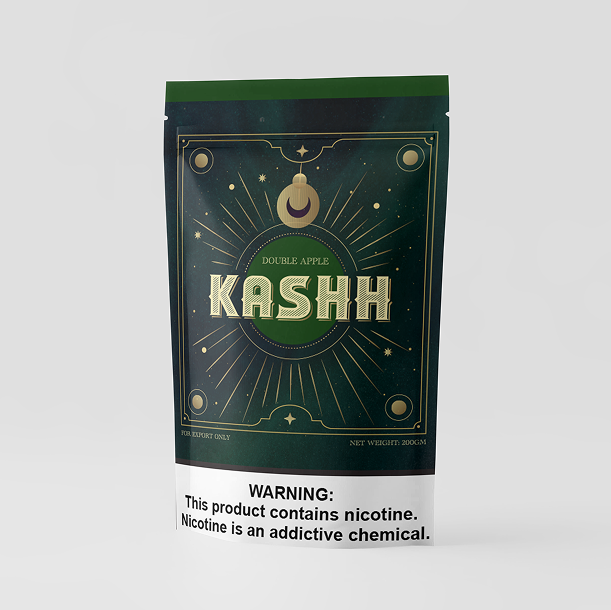 Kashh Double Apple sheesha flavor rich and aromatic